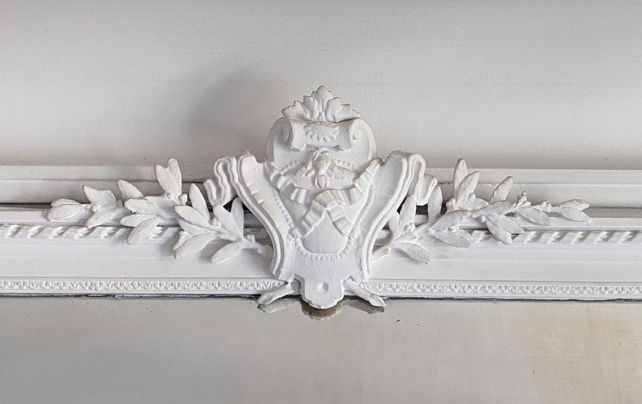 Napoleon III style trumeau with crossed ribbon Napoleon III style trumeau with crossed ribbon-1