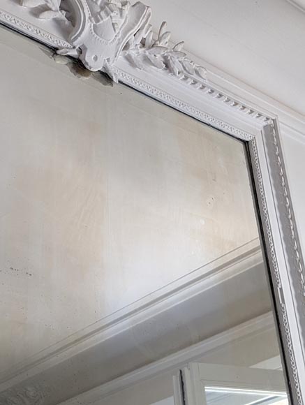 Napoleon III style trumeau with crossed ribbon Napoleon III style trumeau with crossed ribbon-4