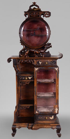 Louis Majorelle, japanese style display cabinet Louis Majorelle, japanese style display cabinet-0