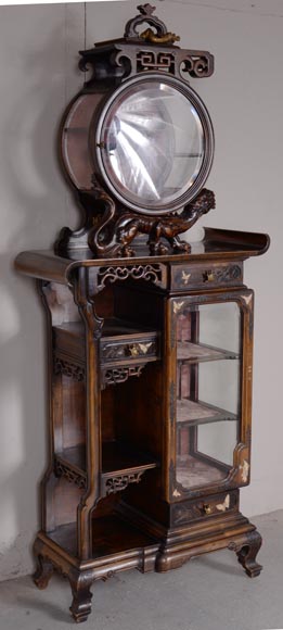 Louis Majorelle, japanese style display cabinet Louis Majorelle, japanese style display cabinet-1