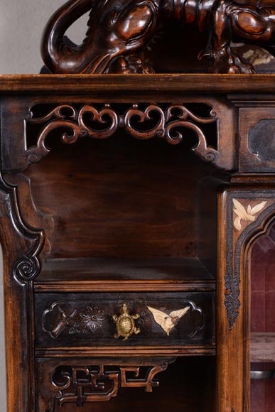 Louis Majorelle, japanese style display cabinet Louis Majorelle, japanese style display cabinet-8