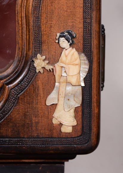 Louis Majorelle, japanese style display cabinet Louis Majorelle, japanese style display cabinet-12