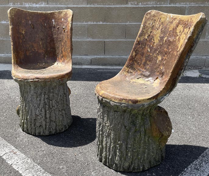 Rocaille style composite stone garden furniture Rocaille style composite stone garden furniture-3