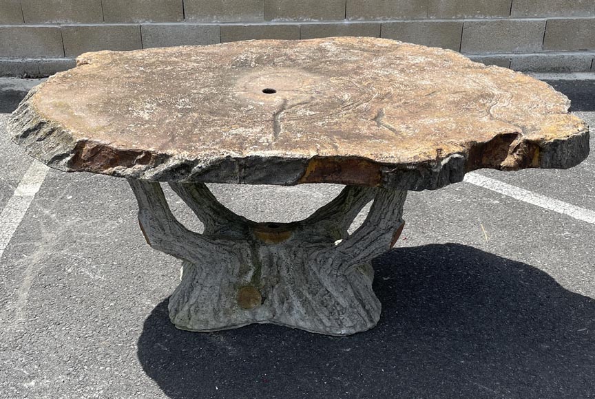 Rocaille style composite stone garden furniture Rocaille style composite stone garden furniture-4