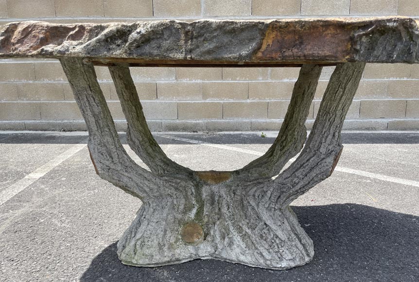 Rocaille style composite stone garden furniture Rocaille style composite stone garden furniture-6