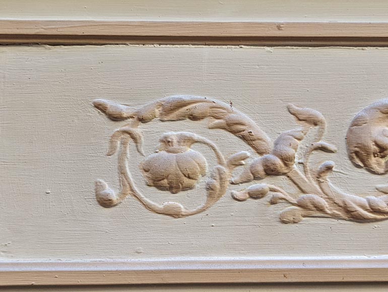 Trumeau in stucco and painted wood in the Louis XVI style Trumeau in stucco and painted wood in the Louis XVI style-2