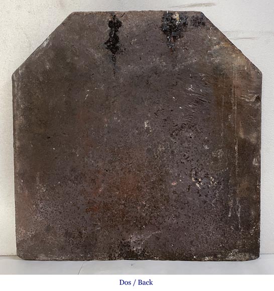 Old fireback with the arms of France Old fireback with the arms of France-7