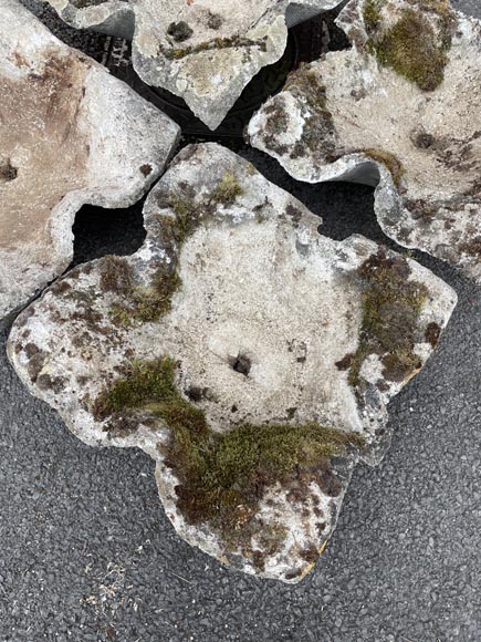 Set of 19 Concrete Planters in Willy Guhl Style Set of 19 Concrete Planters in Willy Guhl Style-1