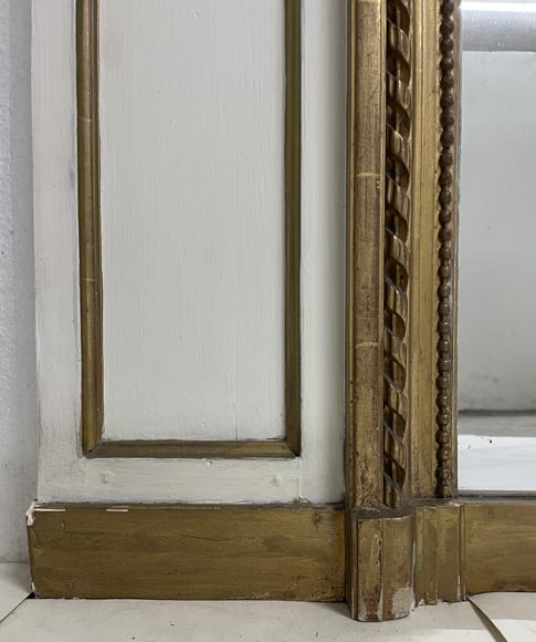 Louis XV style trumeau decorated with musical instruments Louis XV style trumeau decorated with musical instruments-6