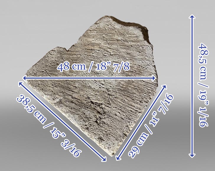 Medieval Stone Capital with Pinecone Decor, 12th Century Medieval Stone Capital with Pinecone Decor, 12th Century-8