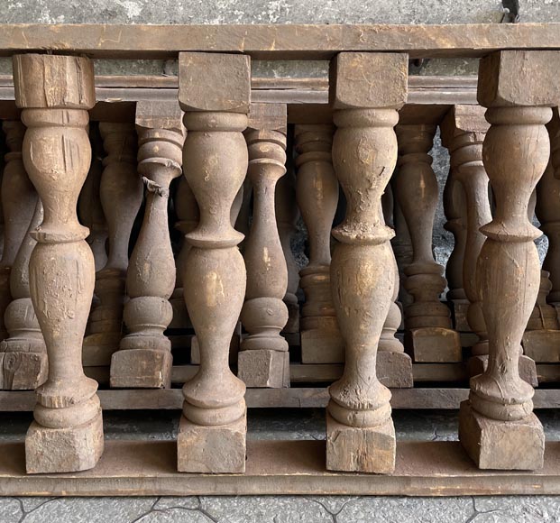 Important set of wooden railings from Egypt Important set of wooden railings from Egypt-0
