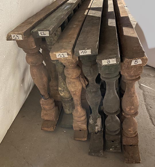 Important set of wooden railings from Egypt Important set of wooden railings from Egypt-2