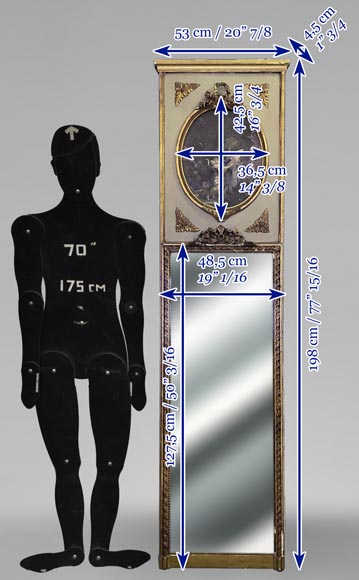 Trumeau of Louis XVI style Trumeau of Louis XVI style-7