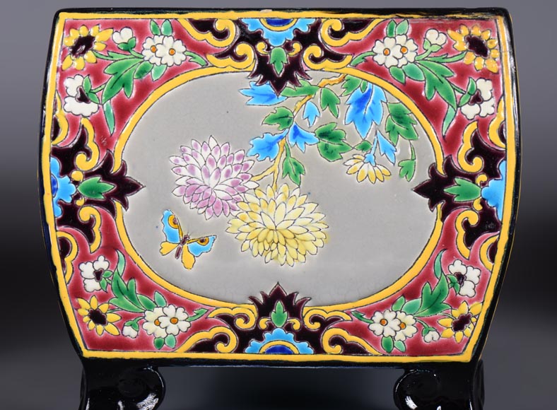 J. VIEILLARD & CIE Manufacture, Mantel Set, second half of the 19th century J. VIEILLARD & CIE Manufacture, Mantel Set, second half of the 19th century-6