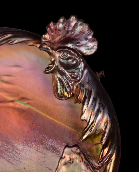 JÉRÔME MASSIER – Iridescent dish, L’Aurore JÉRÔME MASSIER – Iridescent dish, L’Aurore-1