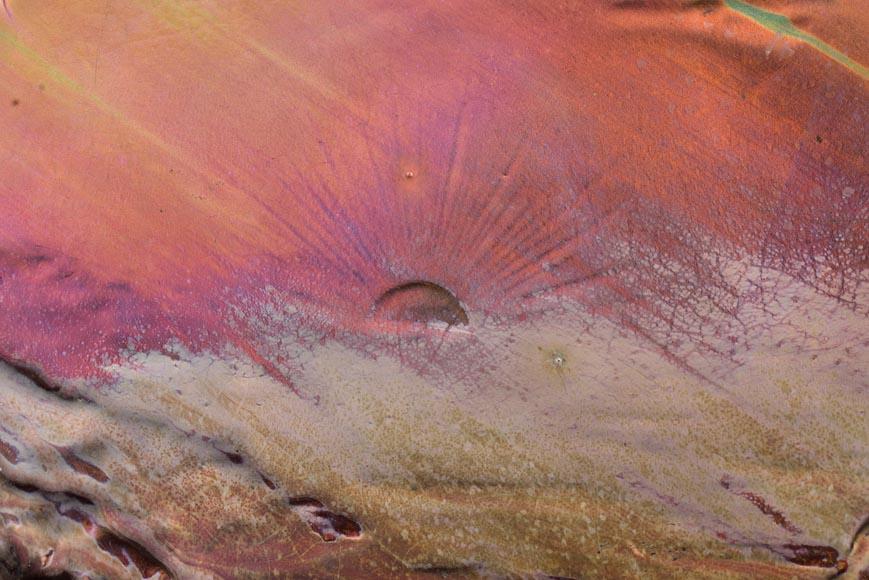 JÉRÔME MASSIER – Iridescent dish, L’Aurore JÉRÔME MASSIER – Iridescent dish, L’Aurore-3
