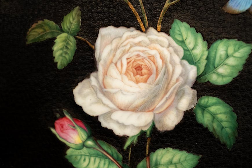 A briefcase with precious porcelain decoration by Julien-Nicolas RIVART A briefcase with precious porcelain decoration by Julien-Nicolas RIVART-4