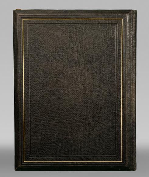 A briefcase with precious porcelain decoration by Julien-Nicolas RIVART A briefcase with precious porcelain decoration by Julien-Nicolas RIVART-8