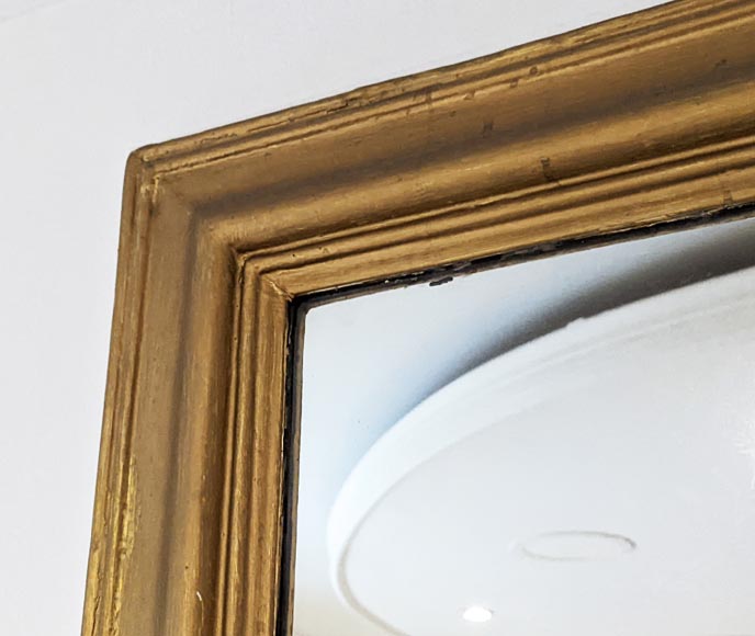 Louis XVI style moulded trumeau, gilded paintwork Louis XVI style moulded trumeau, gilded paintwork-3