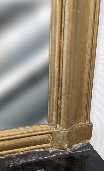 Louis XVI style moulded trumeau, gilded paintwork Louis XVI style moulded trumeau, gilded paintwork-6