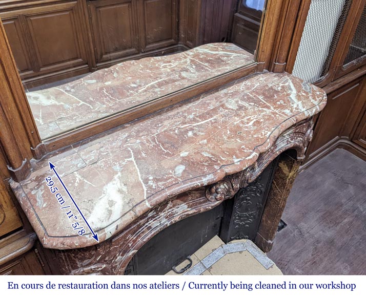 Louis XV style oak paneling and bookcase Louis XV style oak paneling and bookcase-18