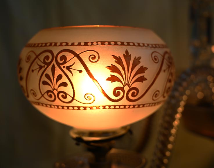 BACCARAT, Neo-Greek Crystal Chandelier with Five Lights, after 1875 BACCARAT, Neo-Greek Crystal Chandelier with Five Lights, after 1875-7