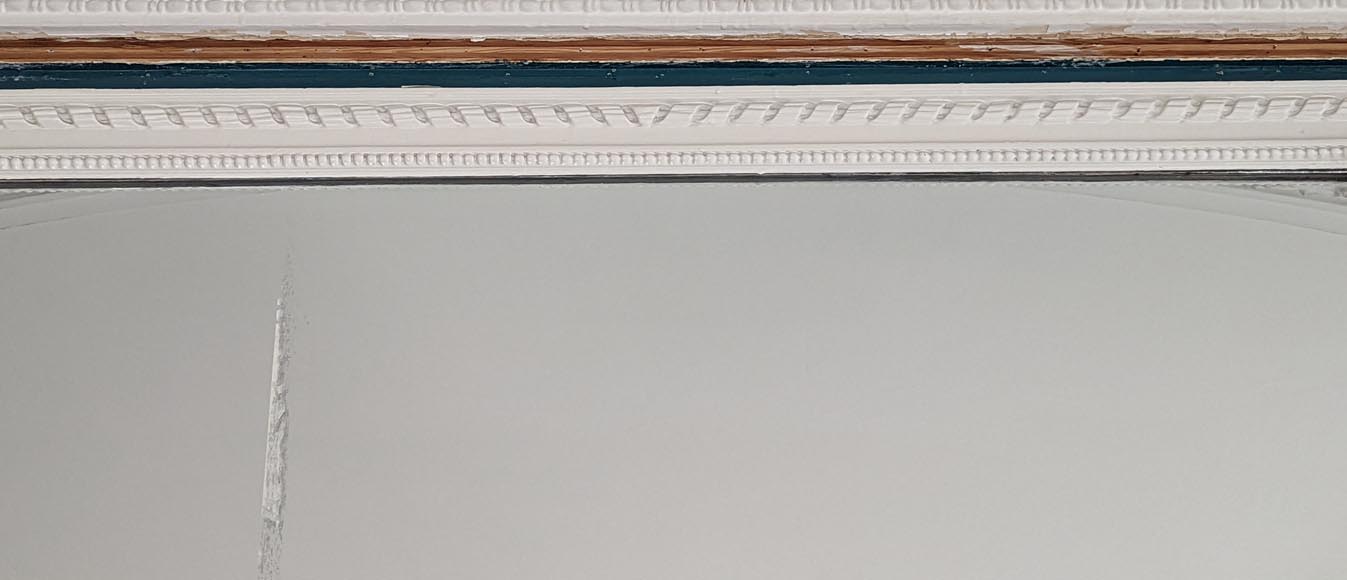 Louis XVI style trumeau with floral and rose decorations Louis XVI style trumeau with floral and rose decorations-1