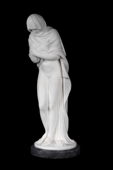 FRANCESCO LAZZARINI (1748-1808) – Winter, also known as The Chilly One, after Jean-Antoine Houdon FRANCESCO LAZZARINI (1748-1808) – Winter, also known as The Chilly One, after Jean-Antoine Houdon-1