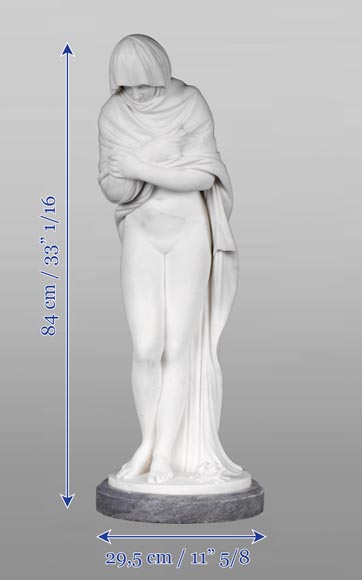 FRANCESCO LAZZARINI (1748-1808) – Winter, also known as The Chilly One, after Jean-Antoine Houdon FRANCESCO LAZZARINI (1748-1808) – Winter, also known as The Chilly One, after Jean-Antoine Houdon-8