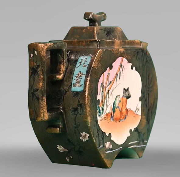 Jules Vieillard & Cie Manufacture, Japanese-style Tea Service, between 1878 and 1886 Jules Vieillard & Cie Manufacture, Japanese-style Tea Service, between 1878 and 1886-2