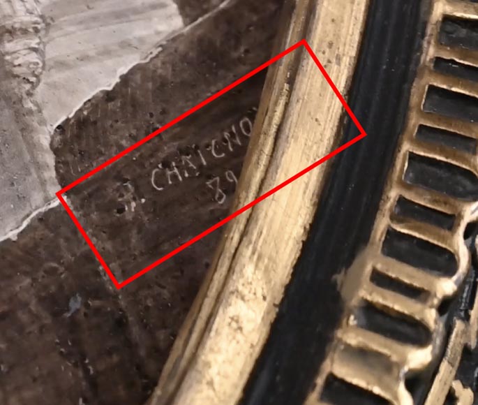Imaginary views of Paris in the 16th century: two paintings on porcelain by Alphonse CHAIGNON Imaginary views of Paris in the 16th century: two paintings on porcelain by Alphonse CHAIGNON-12