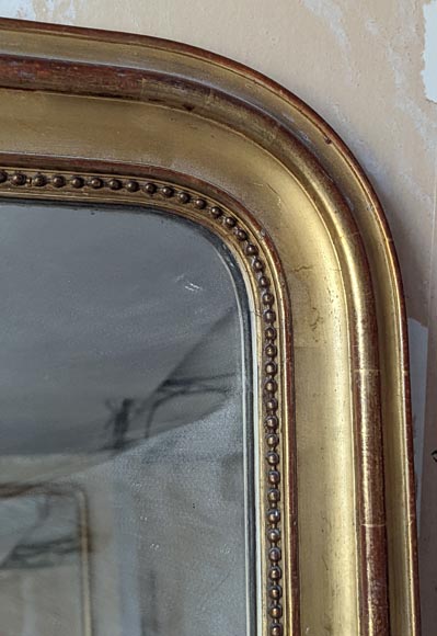 Gilded wood trumeau in the Napoleon III style Gilded wood trumeau in the Napoleon III style-1