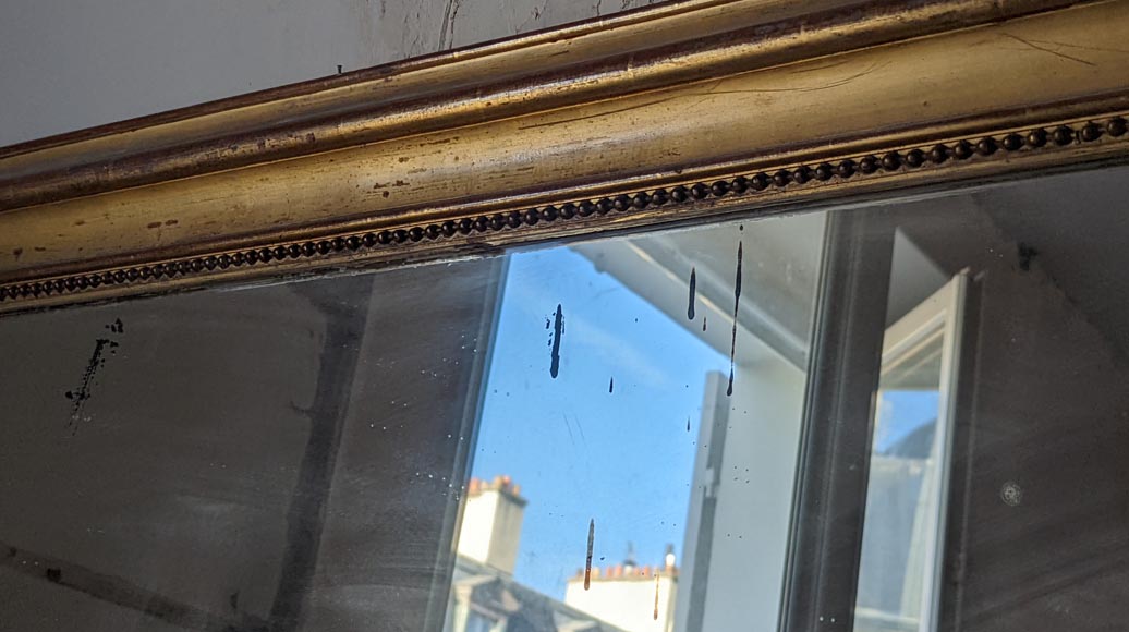 Gilded wood trumeau in the Napoleon III style Gilded wood trumeau in the Napoleon III style-2