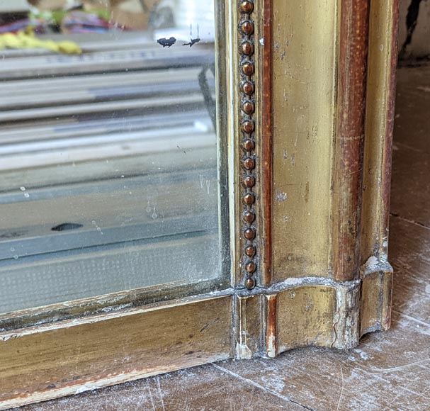 Gilded wood trumeau in the Napoleon III style Gilded wood trumeau in the Napoleon III style-5