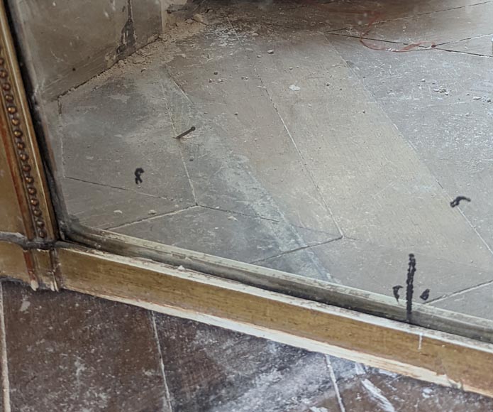 Gilded wood trumeau in the Napoleon III style Gilded wood trumeau in the Napoleon III style-6