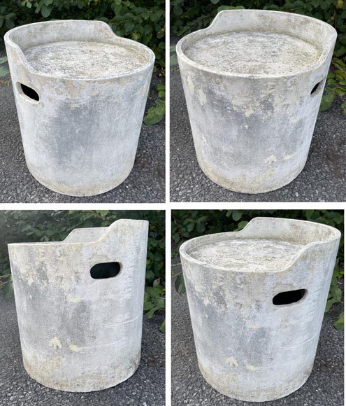 Concrete garden furniture attributed to Willy Guhl Concrete garden furniture attributed to Willy Guhl-2