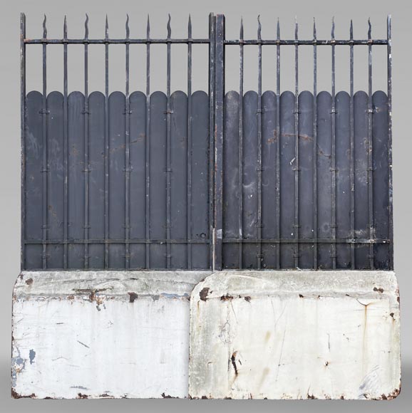 Wrought iron gate Wrought iron gate-0