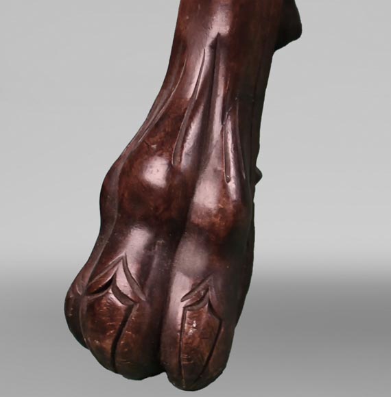 Emile GALLÉ, important vase with floral decoration Emile GALLÉ, important vase with floral decoration-11