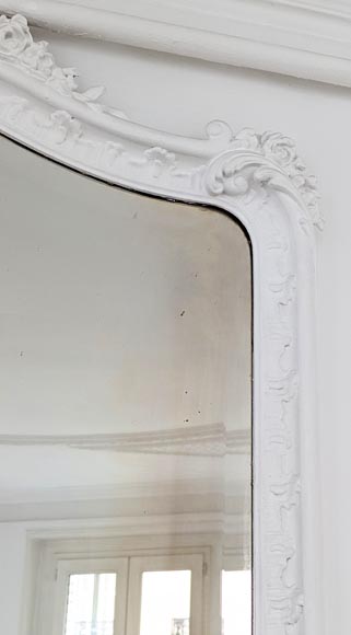 Louis XV style trumeau adorned with an asymmetrical shell Louis XV style trumeau adorned with an asymmetrical shell-2