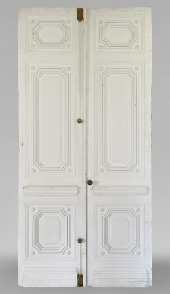 Napoleon III-style double door Napoleon III-style double door-0