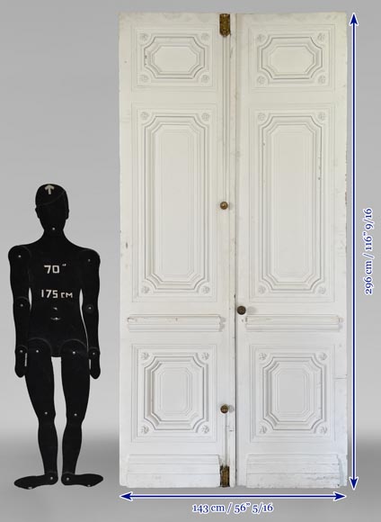 Napoleon III-style double door Napoleon III-style double door-12