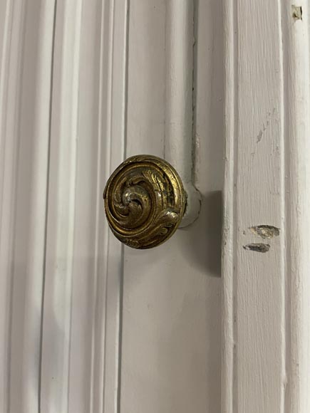 Pair of large, richly decorated Napoleon III-style double doors Pair of large, richly decorated Napoleon III-style double doors-4