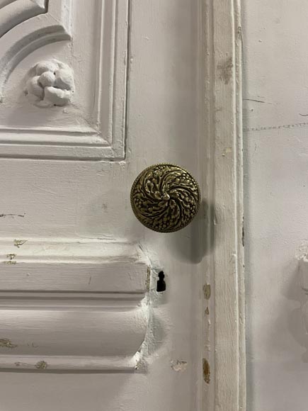 Pair of large, richly decorated Napoleon III-style double doors Pair of large, richly decorated Napoleon III-style double doors-14