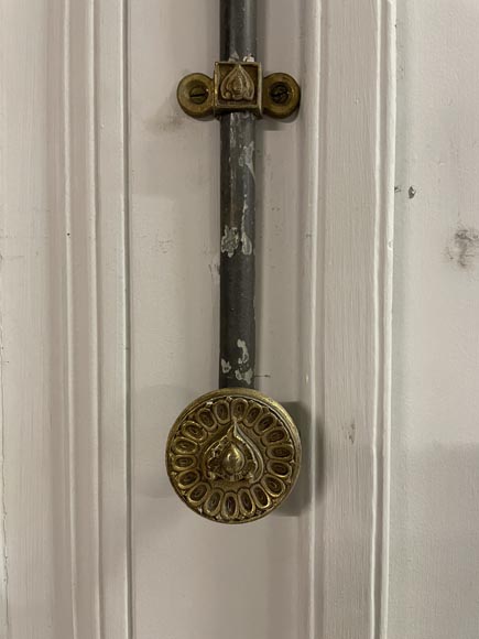 Pair of large, richly decorated Napoleon III-style double doors Pair of large, richly decorated Napoleon III-style double doors-17