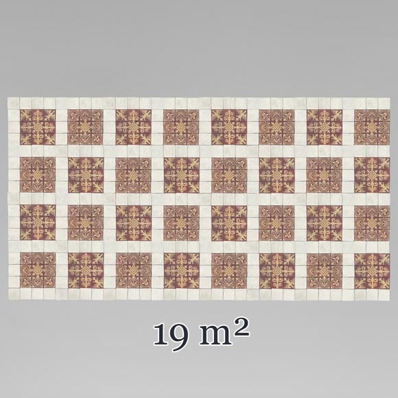 19 m² cement tile floor 19 m² cement tile floor-0