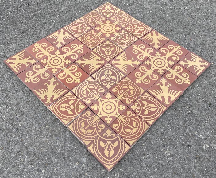 19 m² cement tile floor 19 m² cement tile floor-2