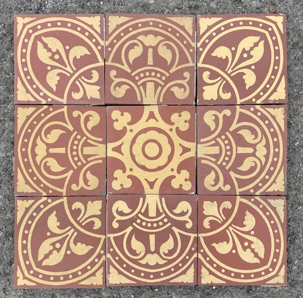 19 m² cement tile floor 19 m² cement tile floor-3