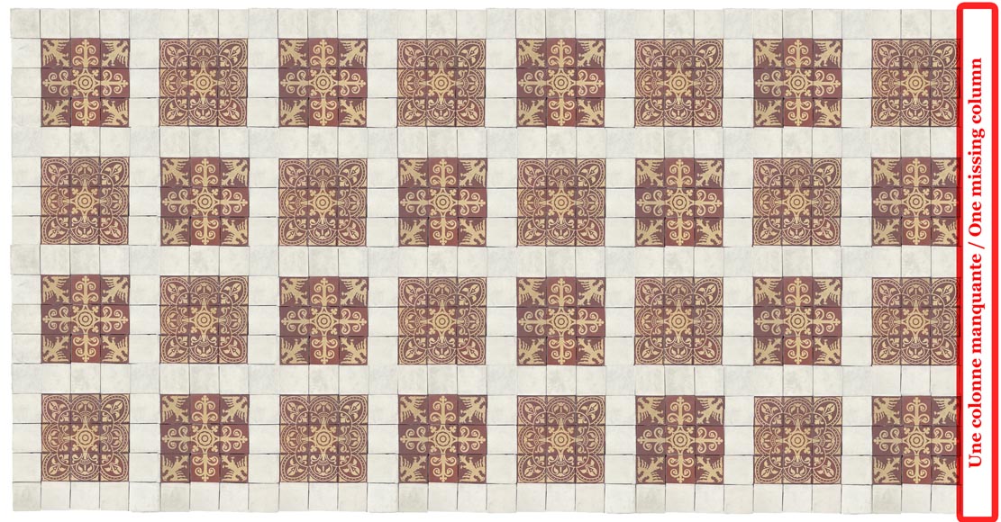 19 m² cement tile floor 19 m² cement tile floor-8