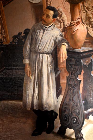 Italian School, 19th Century – The Sculptor’s Studio Italian School, 19th Century – The Sculptor’s Studio-2