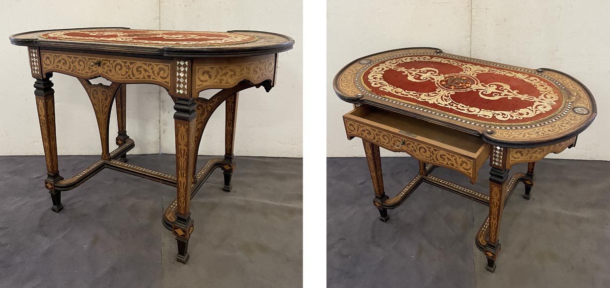 Orientalist living room furniture set Orientalist living room furniture set-8